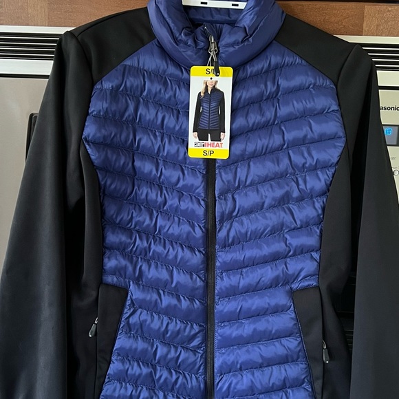 32 Degrees Heat Women’s Jacket. Blue and black NWT - Picture 1 of 6